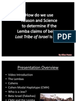 TOK Presentation - The Lemba People