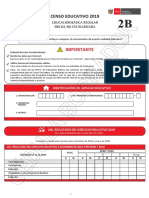 Cedula 2B Censo Educativo 2020 PDF
