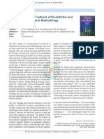 Comprehensive Textbook of Biostatistics and Resear PDF
