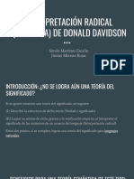 Davidson (Presentación) PDF