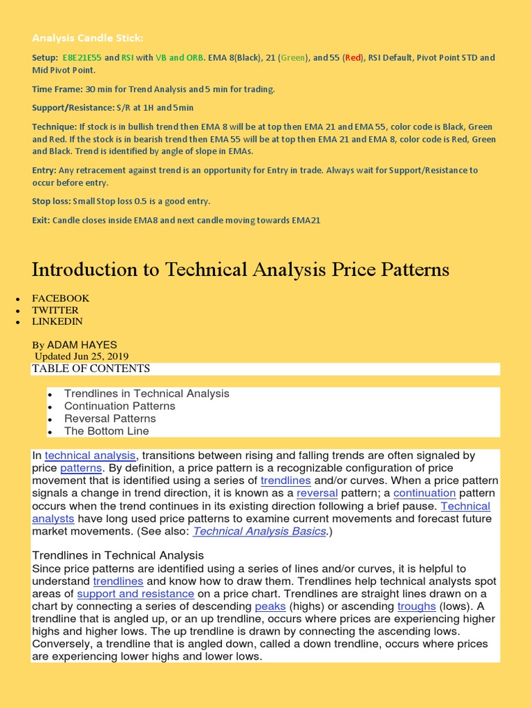 CANDLESTICK CHART TECHNICAL ANALYSIS PDF visual data 4
