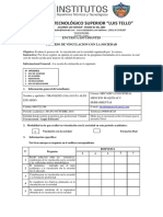 4 Encuesta de Autoevaluación de Estudiantes