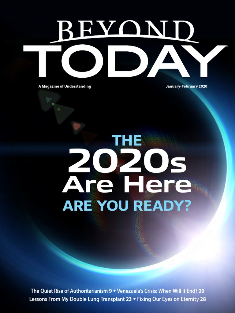 Beyond Today Magazine -- January/February 2020 | Noah | Jesus