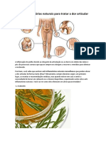 5 Antiinflamatórios Naturais