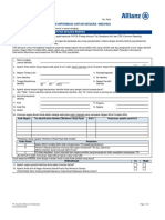 Formulir Data Pertukaran Informasi Antar Negara - Individu (FATCA & CRS - Klaim Individu)