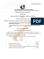 Nursing and Midwifery Council of Nigeria Past Question Papers PDF Download