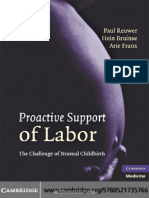 Proactive Support of Labor The Challenge of Normal