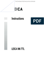 Leica m6ttl Manual