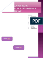 Faktor - Faktor Yang Mempengaruhi Pertumbuhan Mikroorganisme