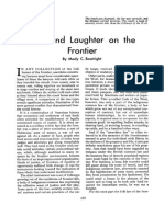 Law and Laughter on the Frontier (Mody Boatright)