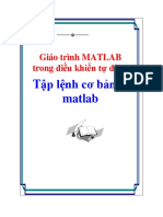 Giao Trinh MATLAB Trong Dieu Khien Tu Dong Tap Lenh Co Ban Cua Matlab PDF