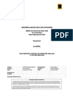 UB Drilling Program - Sonatrach OMOZ 22 PDF