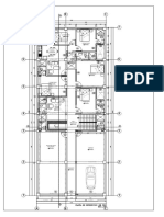 Plano de Hotel de 4 Niveles