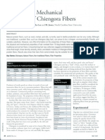 Physical properties of chiengora (dog) fibers