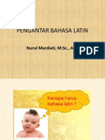 Pengantar Bahasa Latin