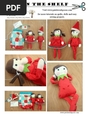 elfontheshelfpatternset 3