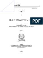 Traité de Radioactivité - par P. Curie, Tome I
