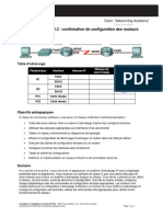 E2 - Lab - 1 - 5 - 3 Confirmation de Configuration Des Routeurs