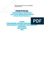 Proposal Permohonan Bantuan Alat Dan Mes