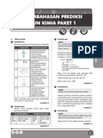 Pembahasan Prediksi 1-Un Kimia 2020