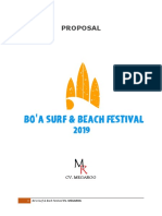 Proposal Bo'a Surf & Beach Festival 2019