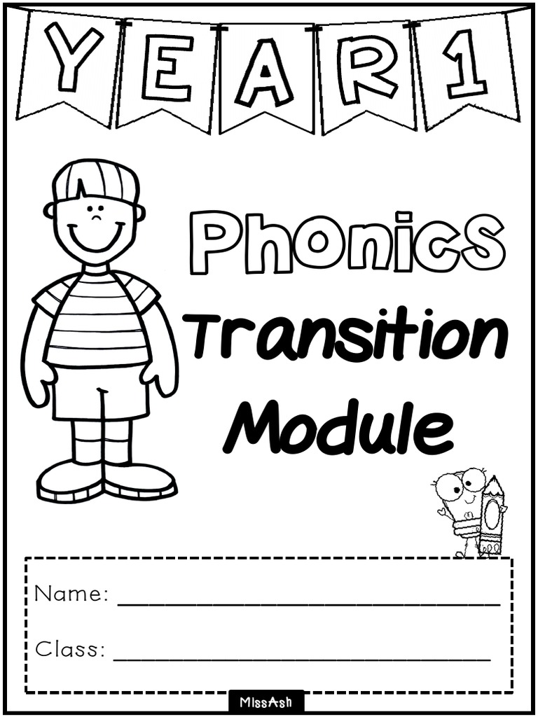 Year 1 Phonics Transition Worksheet | PDF | Language Arts & Discipline