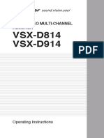 Pioneer D914-K Manual PDF