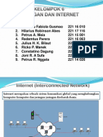 Kelompok 6 Jaringan Internet