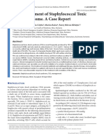 (The Journal of Critical Care Medicine) The Management of Staphylococcal Toxic Shock Syndrome. A Case Report