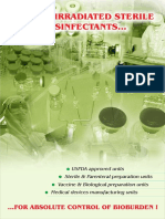 Sterile Disinfectant PDF