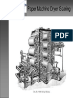 Paper Mchine Dryer Gearing PDF