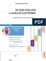 Analisis Dan Evaluasi Formulir Elektronik PDF