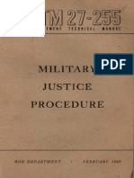 Mil Justice Procedure 1945