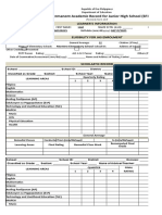 School Form 10 SF10 Learner's Permanent Academic Record For Junior High School - 3