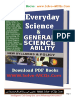 Everyday Science and General Science Solved MCQs Guide in PDF