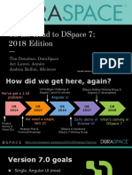OR2018 DSpace 7 Update