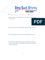 Drysuit Diving Knowledge Review