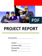 Power Master Project-Report For Customer-Template