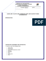 PROCEDURE For LIQUID LIMIT DETERMINATION - 1