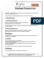 Python Database Programming