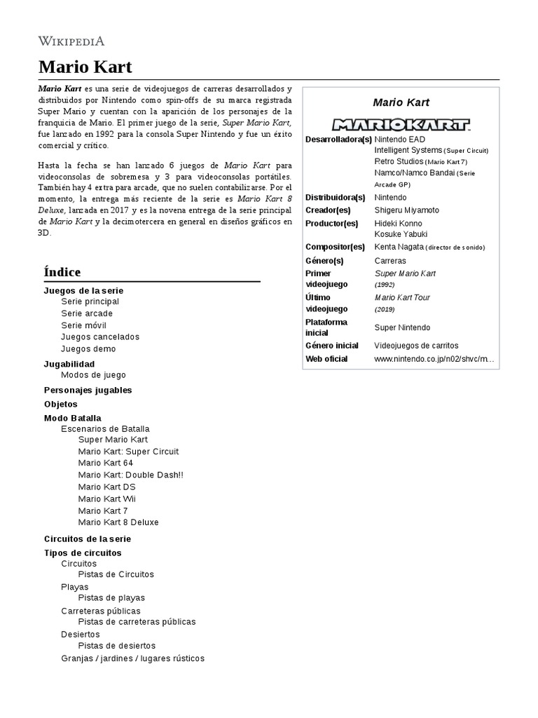 Mario Kart | PDF | Mario | Nintendo