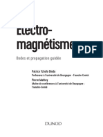 Électromagnétisme. Ondes et propagation guidée. Patrice Tchofo Dinda Professeur à l université de Bourgogne - Franche-Comté.pdf