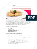 Dapurkobe - Co.id-Crispy Nugget Jamur