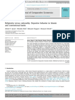 Religiosity Versus Rationality-Depositor Behavior in Islamic and Conventional Bank