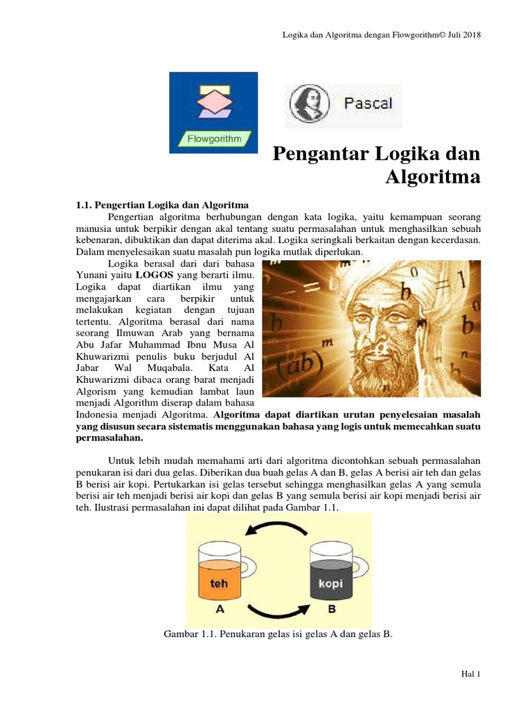 Buku Logika Dan Algoritma 2018 PDF | PDF