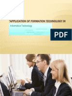 Application of Information Technology in Finance