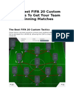 The Best FIFA 20 Custom Tactics To Get Your Team Winning Matches.docx