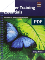 Teacher Training Essentials. Workshops For Professional Development PDF