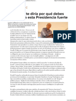 LaRouche Te Diría Por Qué Debes Defender A Esta Presidencia Fuerte - LaRouchePAC en Español PDF