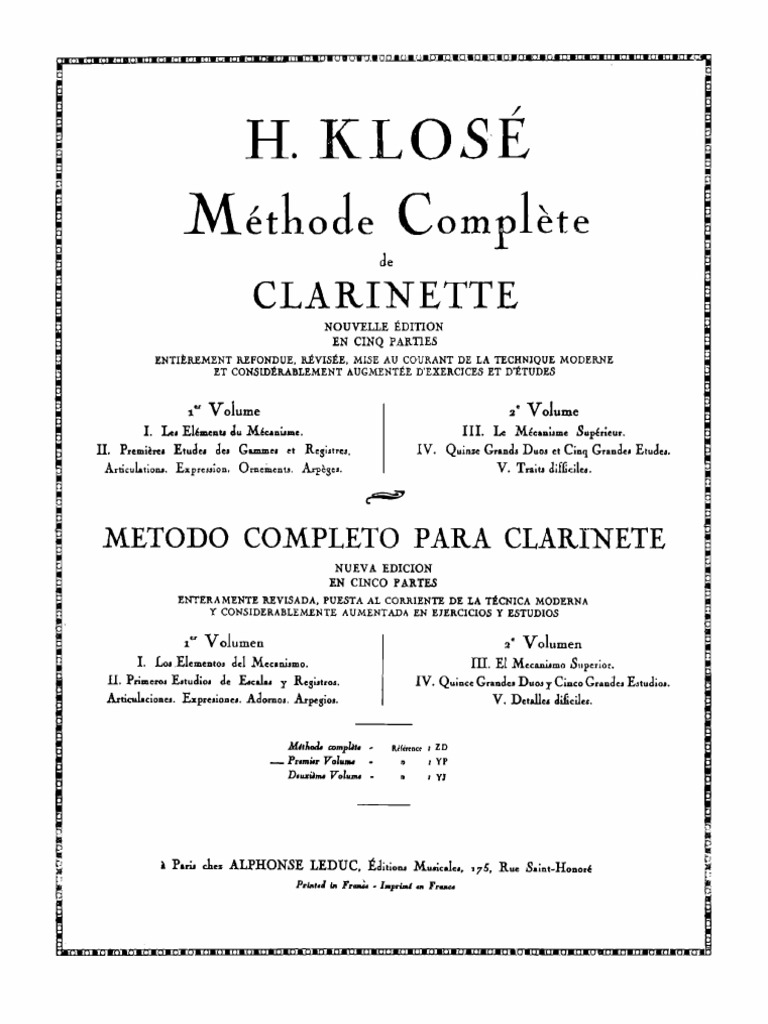 Klose Methode Complete de PDF PDF